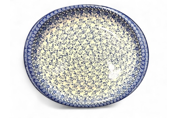 B45 Bunzlau Ovale Serveerschaal 3427X Diversen B45 Bunzlau Ovale Serveerschaal 3427X Diversen